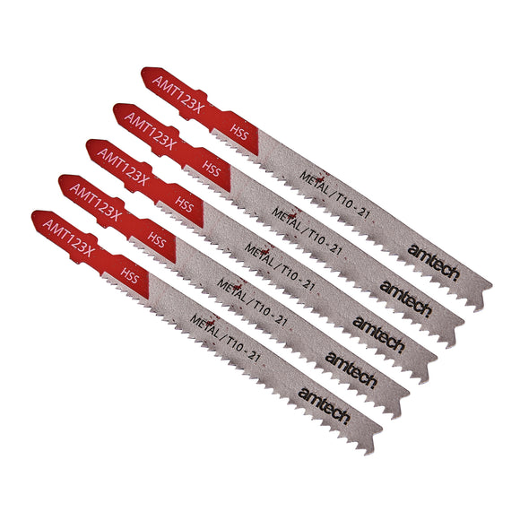 5pc METAL JIGSAW BLADE SET (AMT123X)