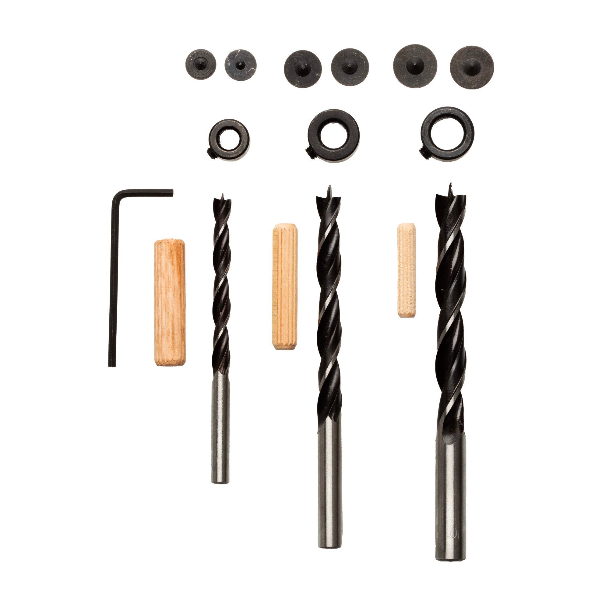 84 Piece Woodworking Dowel Jig Kit - Fallback Image