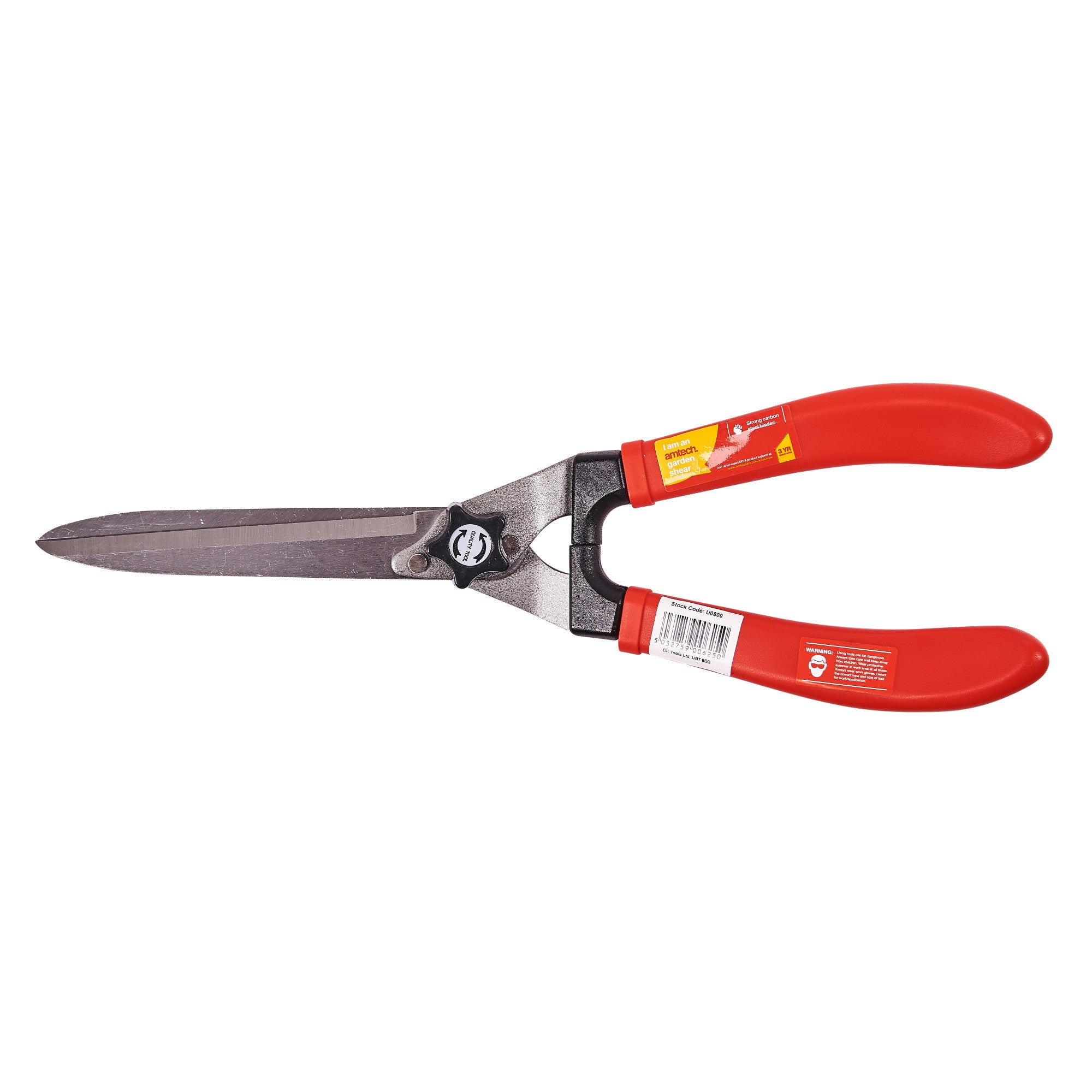 Garden Shears With Plastic Handles - Fallback Image