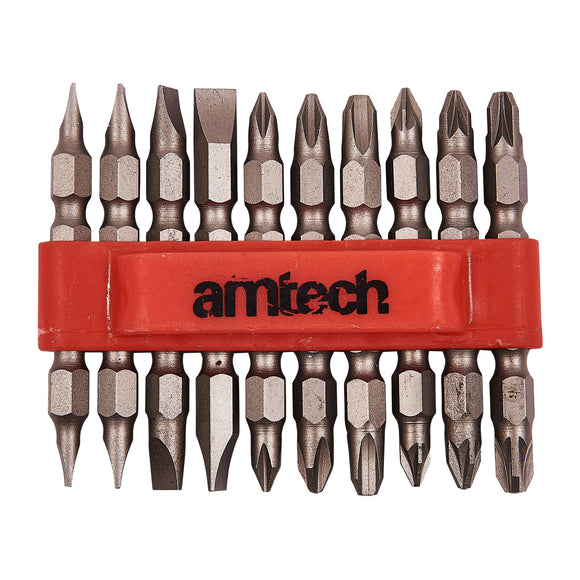 10pc DOUBLE ENDED POWER BIT SET
