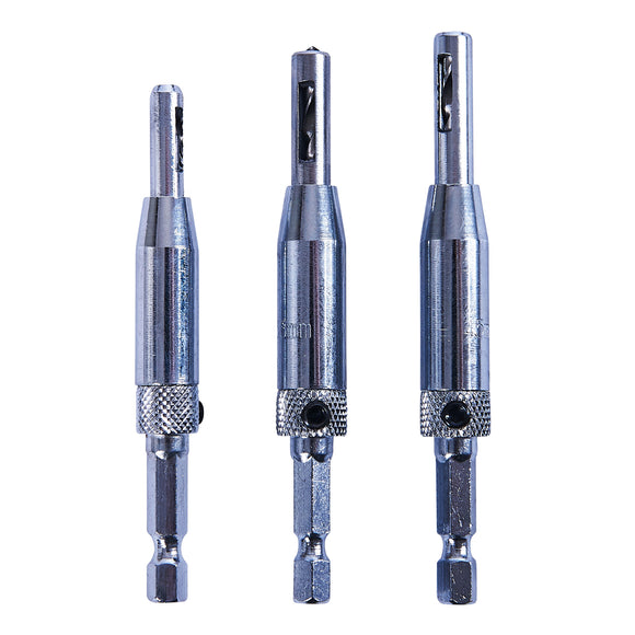 3pc HINGE DRILL SET