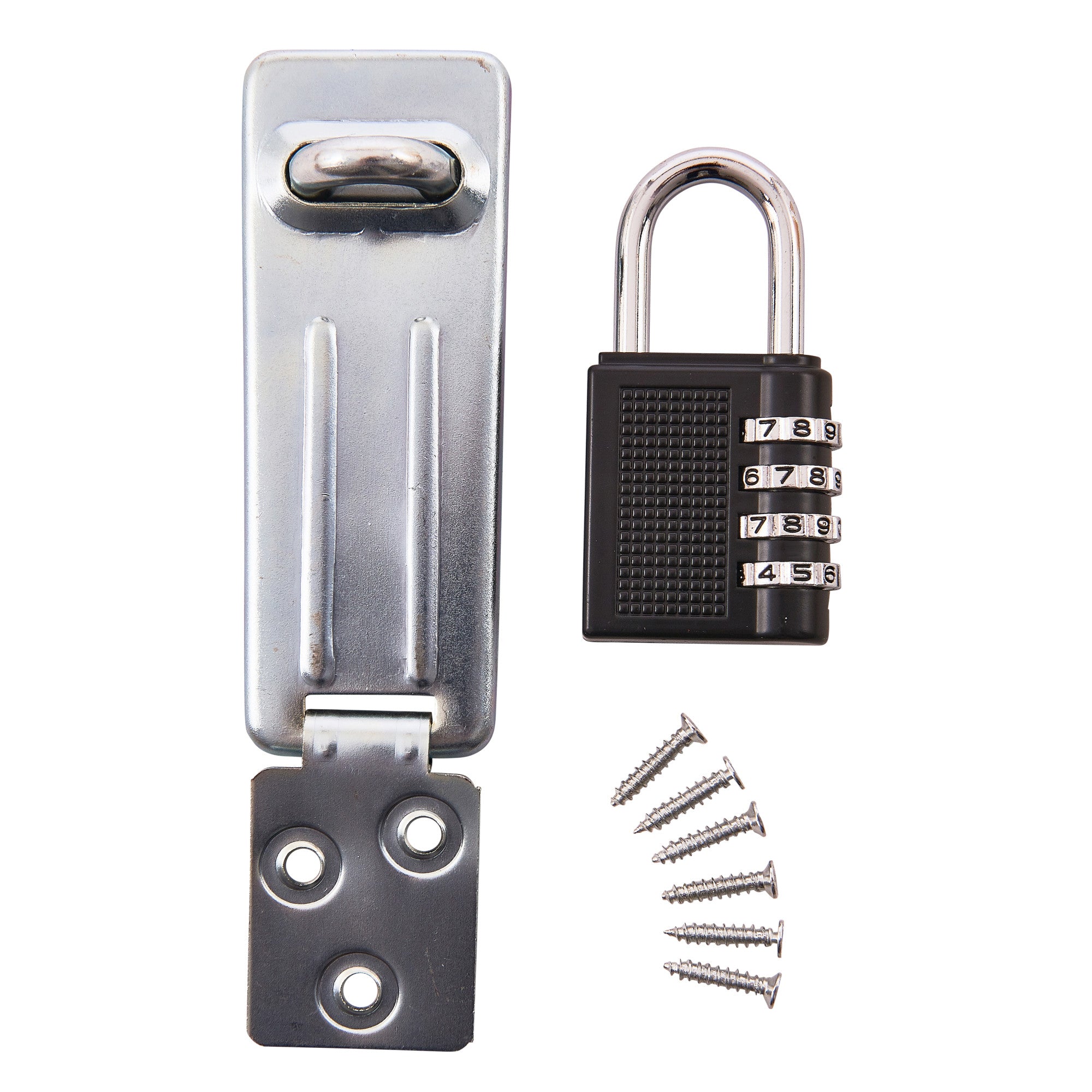 Combination Padlock And Hasp - Fallback Image