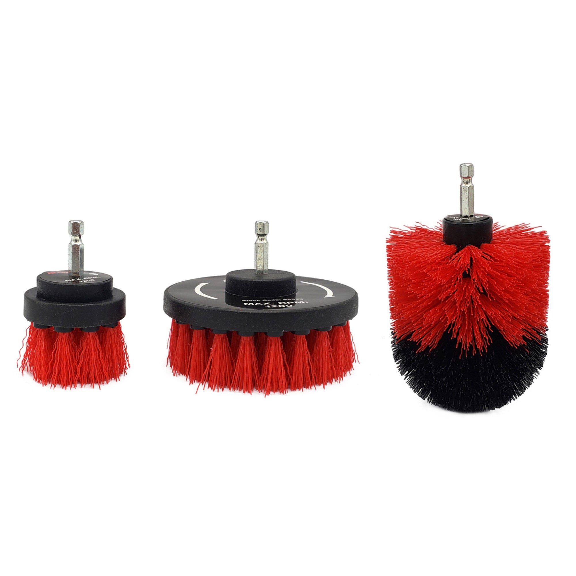Cordless Drill Cleaning Brush Set - Fallback Image