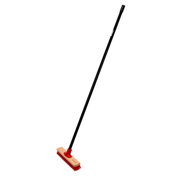 300mm (12") STIFF BRISTLE BROOM SET