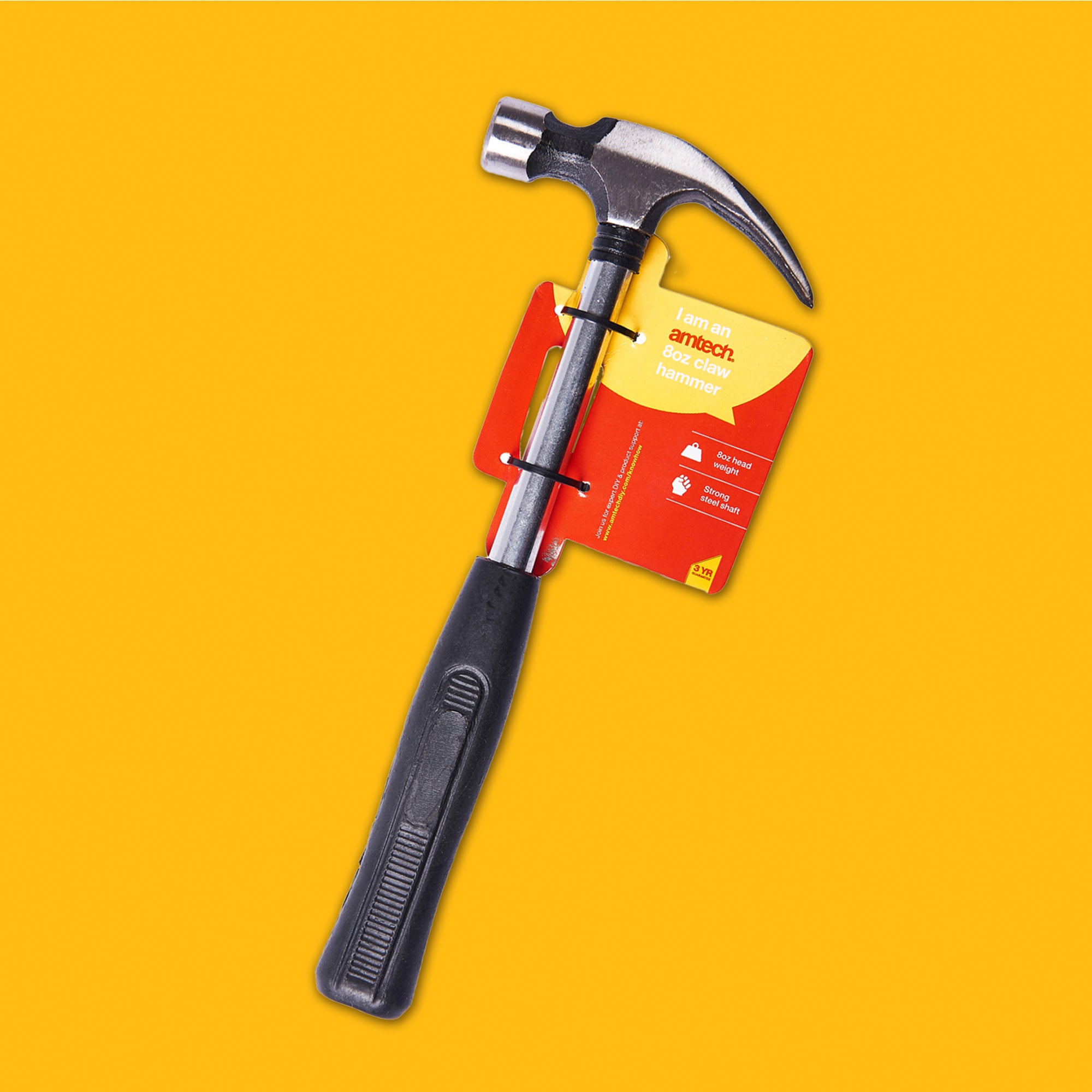 8Oz (225G) Claw Hammer With Steel Shaft - Fallback Image