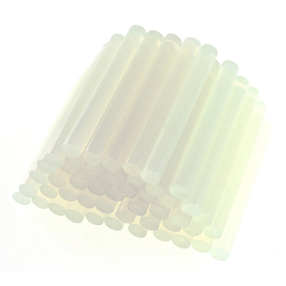 50pc CLEAR HOT MELT GLUE GUN STICKS (11x100mm)