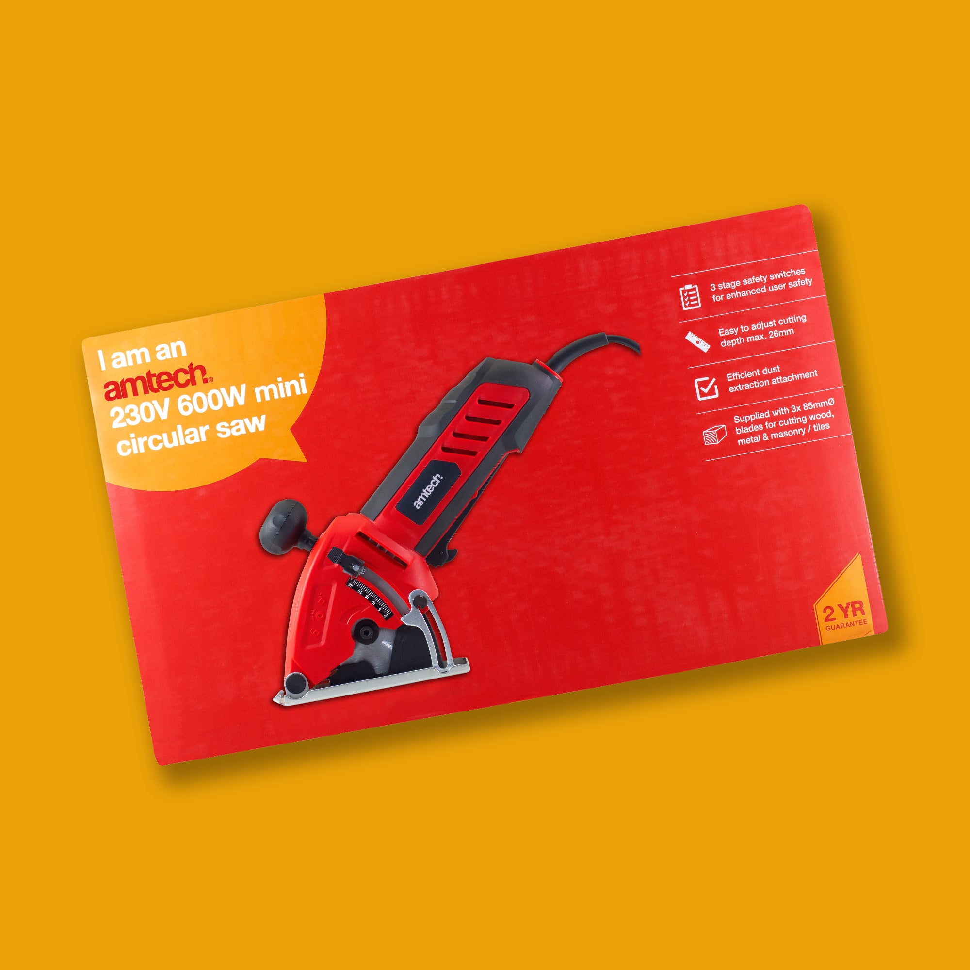 230V 600W Mini Circular Saw - Fallback Image