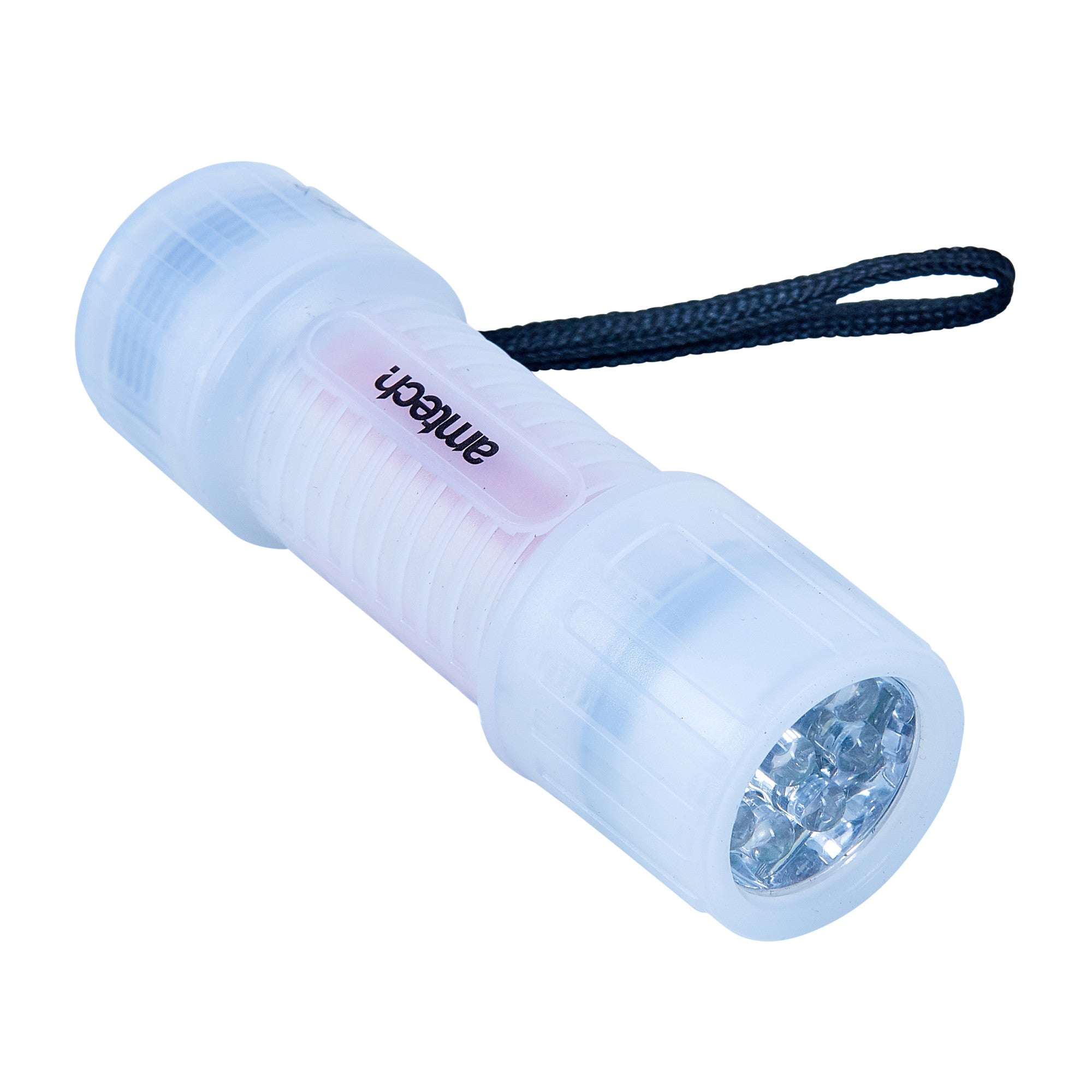 amtak rechargeable flashlight Amtech S8003 9 LED glow in the dark torch