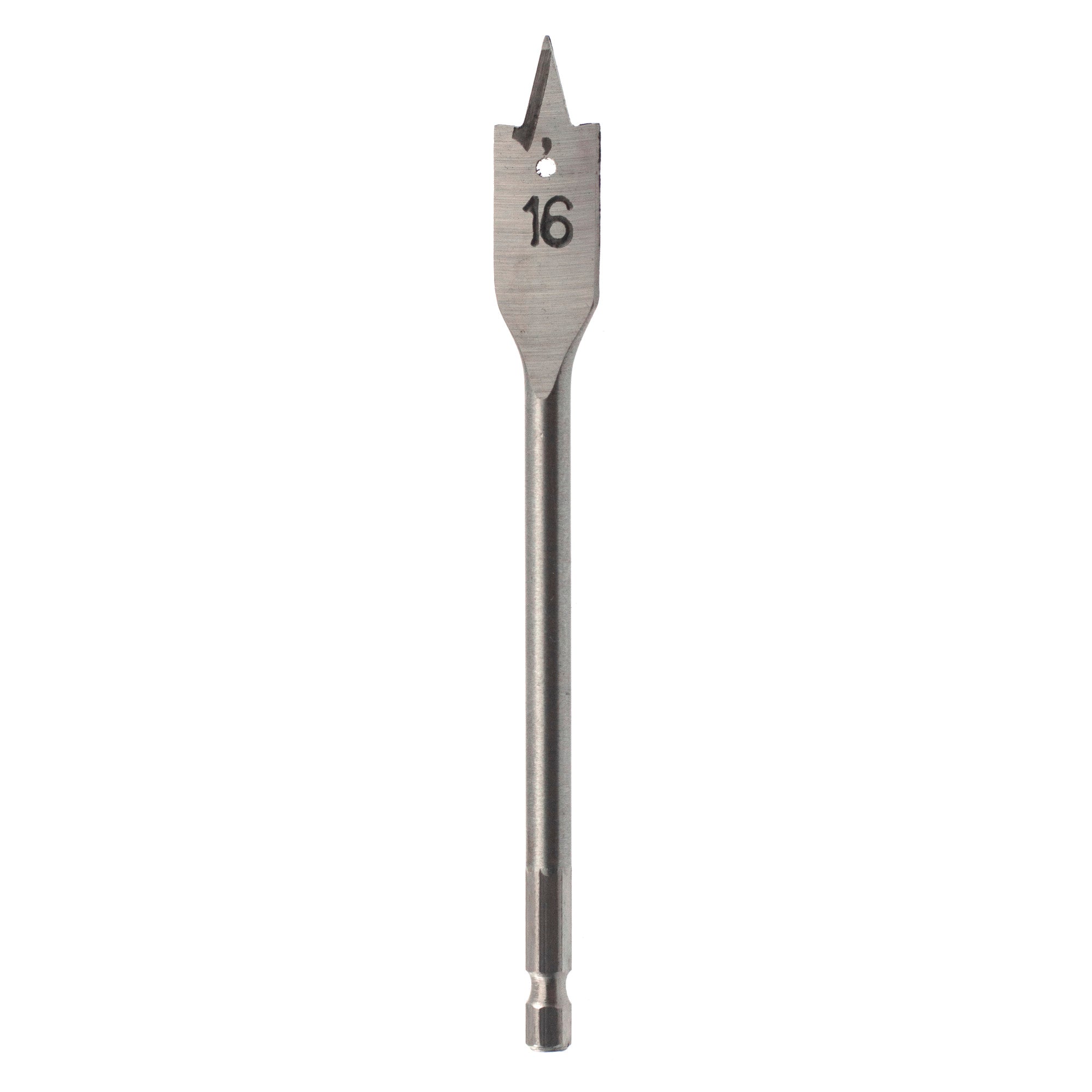 16mm X 152mm Quick Change Flat Wood Bit - Fallback Image