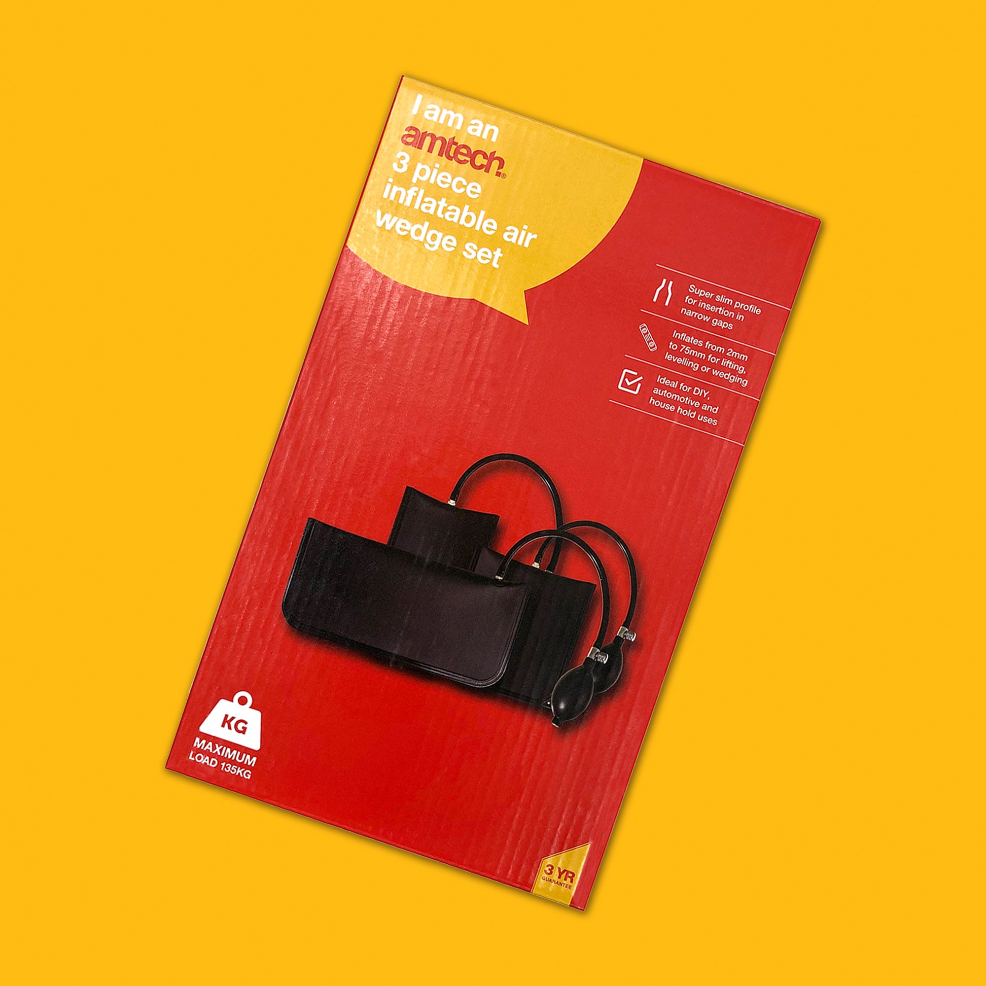 3pc Inflatable Air Wedge Set - Fallback Image