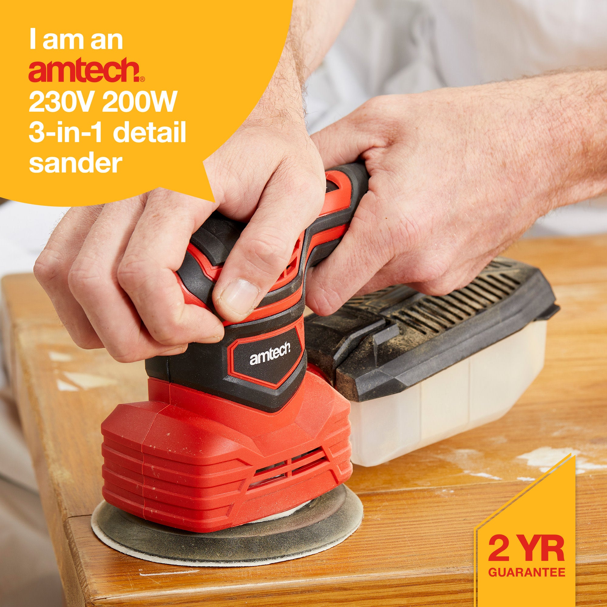 230V 200W 3-In-1 Detail Sander - Fallback Image