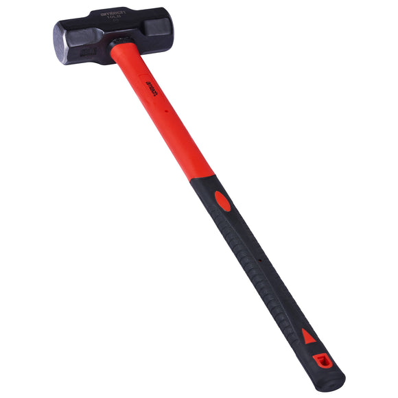 10lb (4.5kg) SLEDGE HAMMER - FIBREGLASS SHAFT