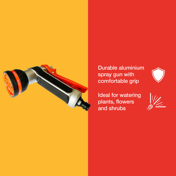 8 FUNCTION ALUMINIUM SPRAY GUN