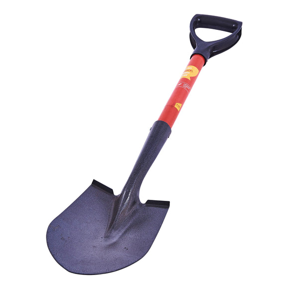28"  POINTED SHOVEL - FIBREGLASS HANDLE