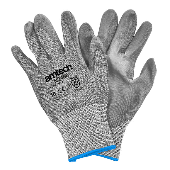 CUT RESISTANT LEVEL 5 GLOVES XL (SIZE: 10)