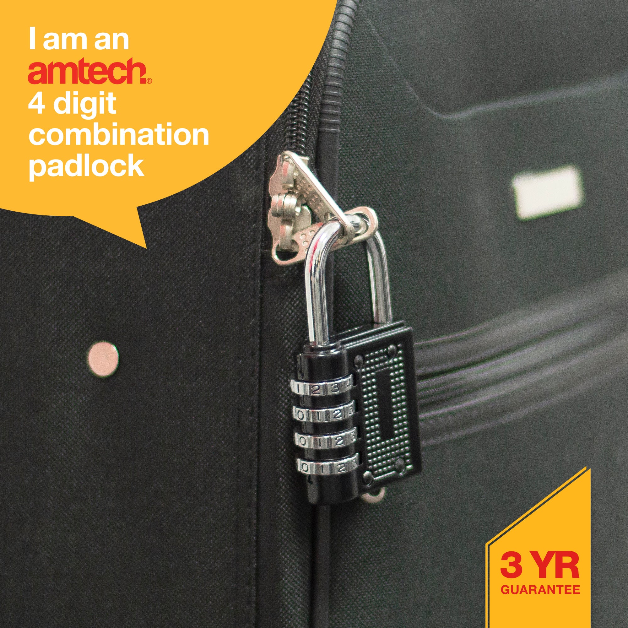 4 Digit Combination Padlock - Fallback Image