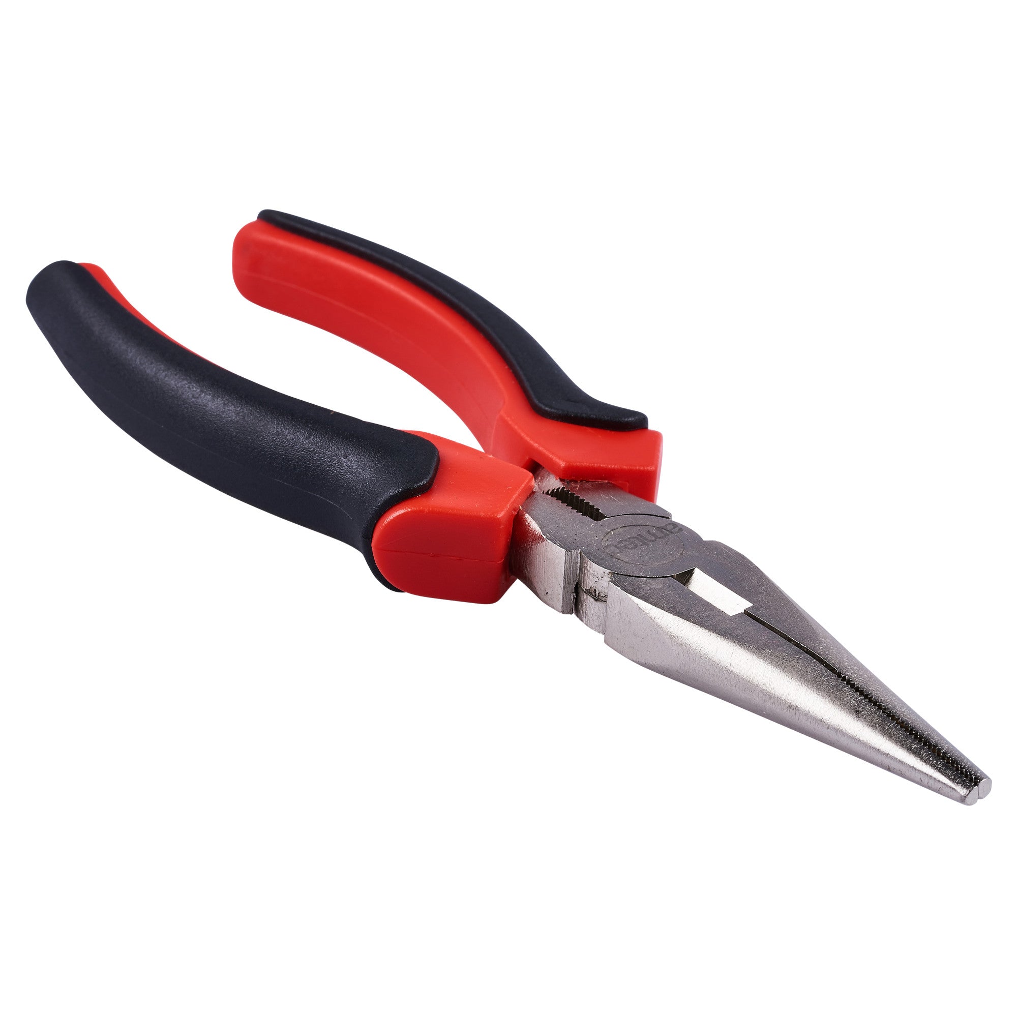 Amtech B0435 6" Professional Long Nose Pliers - Drop Forged Steel, Cushion Grip