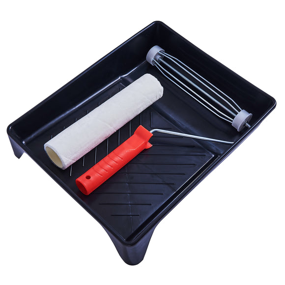 GLOSS FINISH 9" ROLLER TRAY KIT