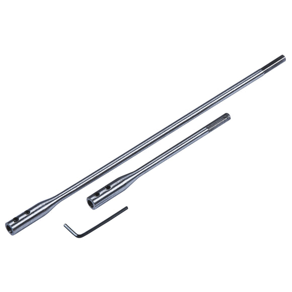 3pc FLAT WOOD BIT EXTENSION BAR SET