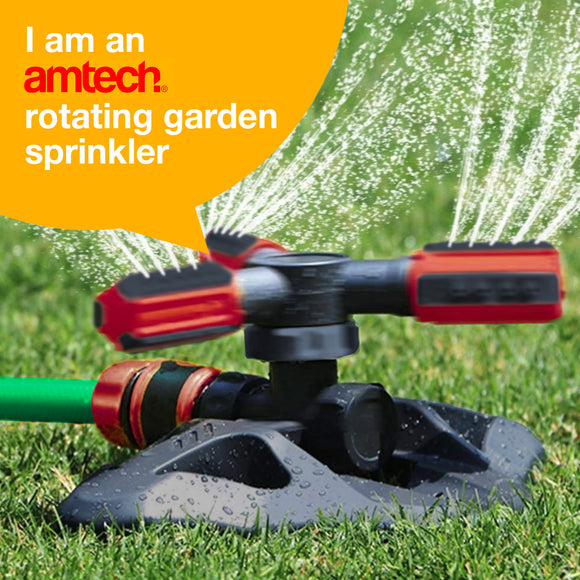 ROTATING GARDEN SPRINKLER