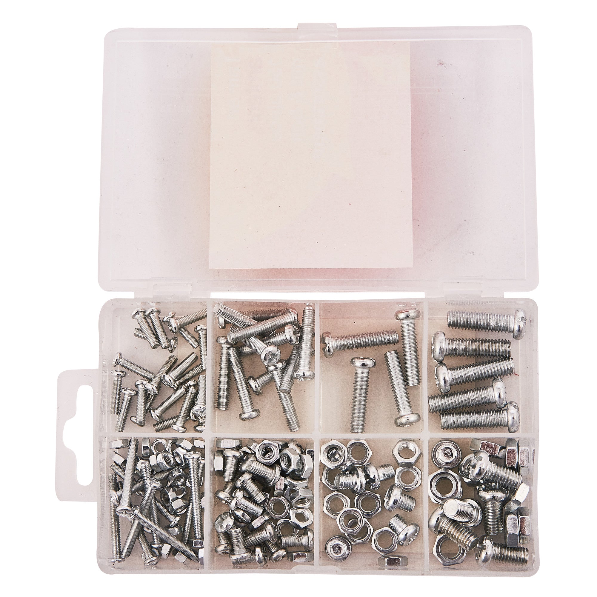150 Piece Assorted Nut And Bolt Set - Fallback Image