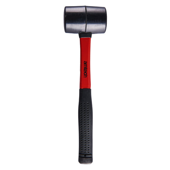 8oz (225g) RUBBER MALLET - FIBREGLASS SHAFT