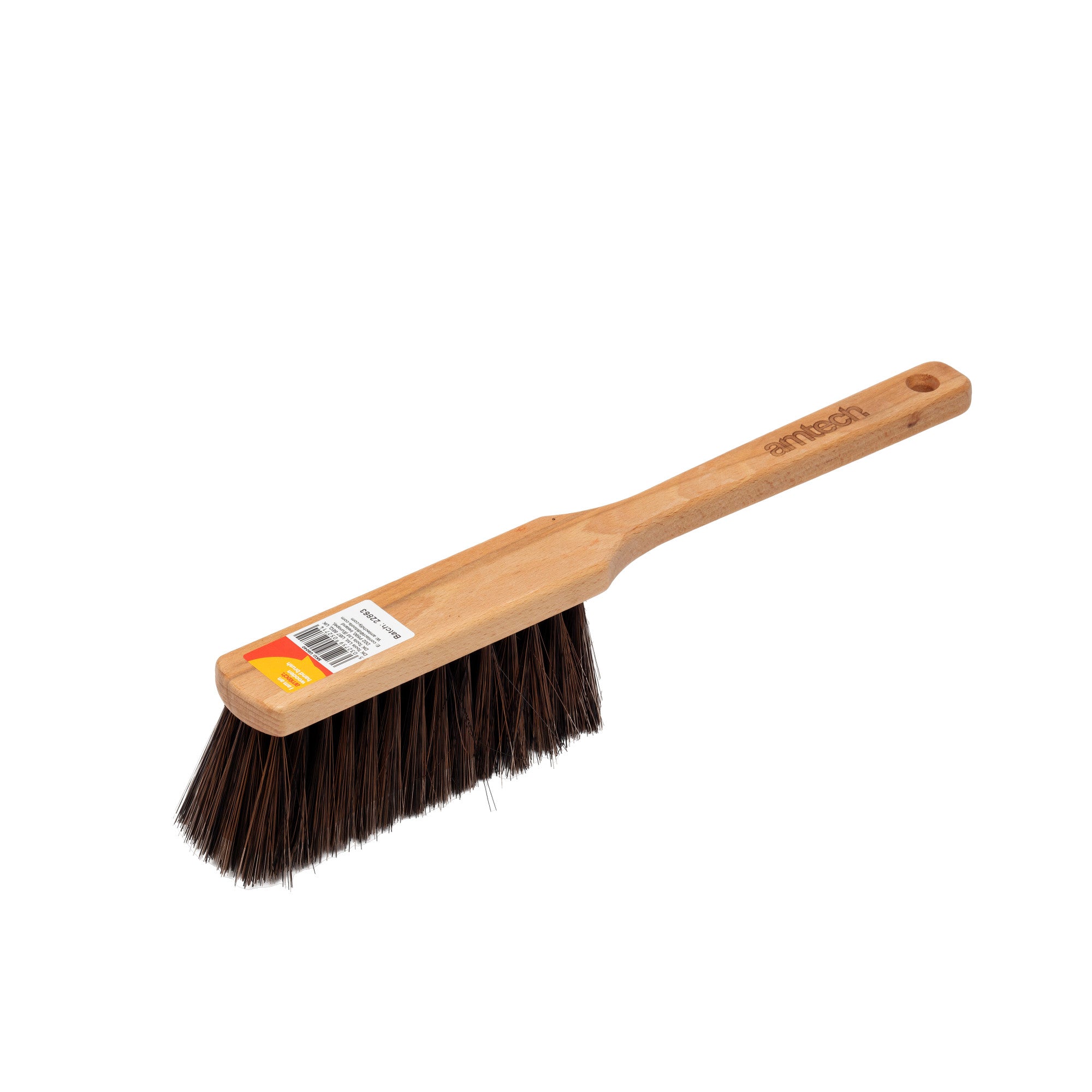 Amtech - Wooden Hand Brush for Indoor Gardening, Easily Reaches Corners ...