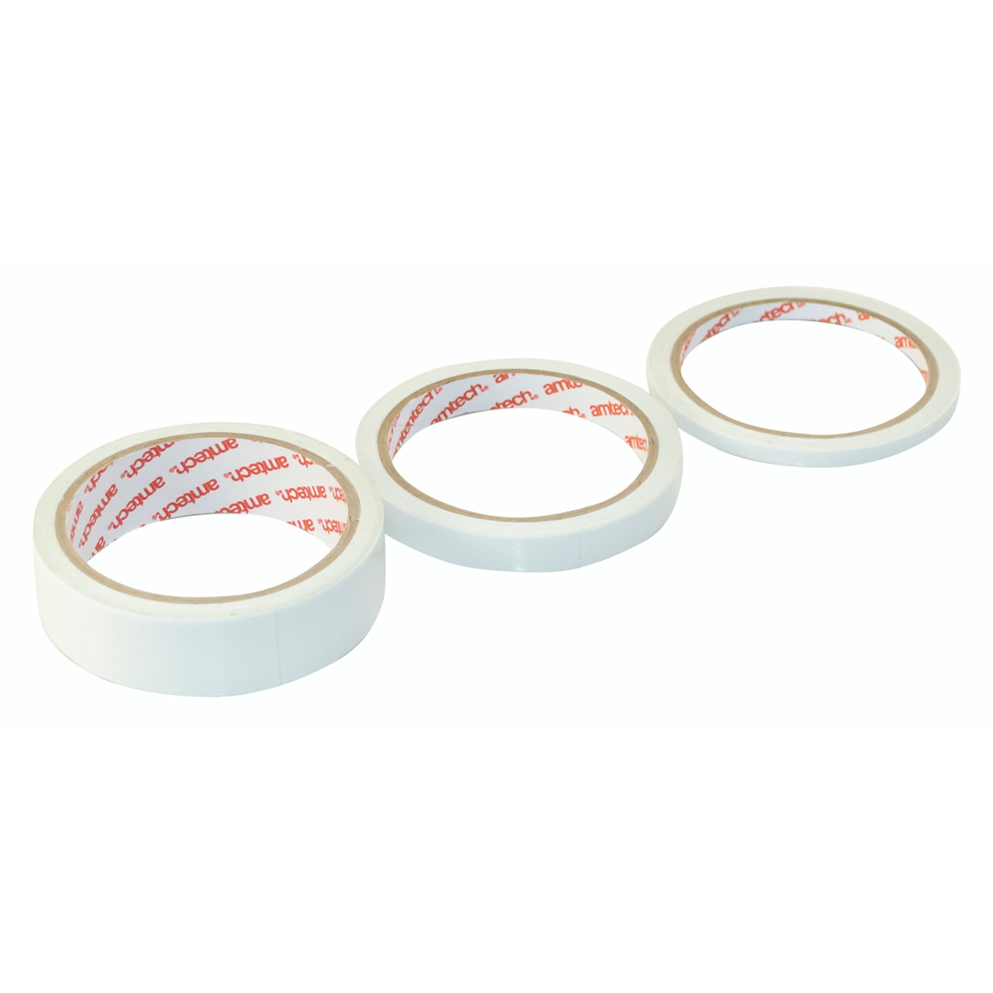 3-Piece Set Of Easy-Tear, Double-Sided Tissue Tape - Fallback Image