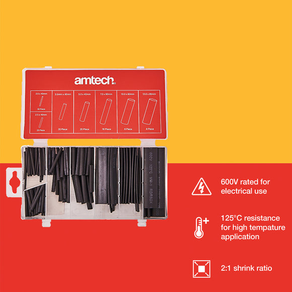 127pc HEAT SHRINK ASSORTMENT
