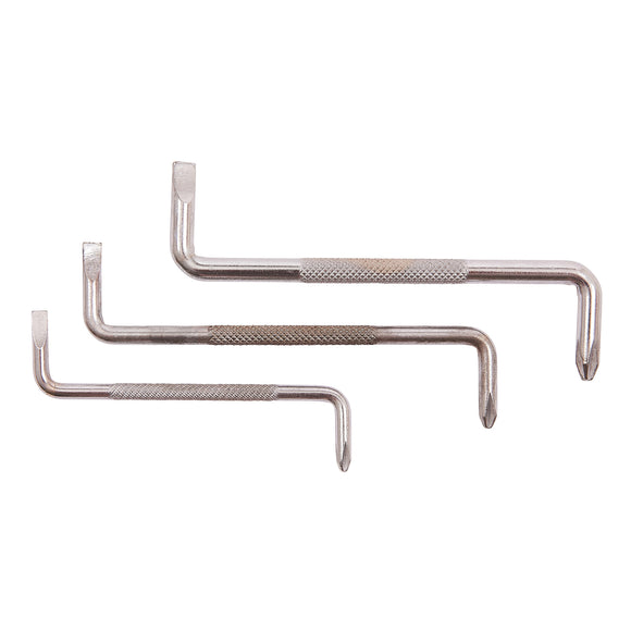 3pc OFFSET SCREWDRIVER SET