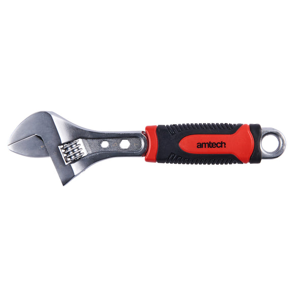 8'' ADJUSTABLE WRENCH INJECTED GRIP