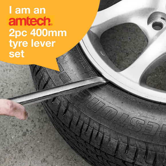 2PCS 400mm (16 inch) TYRE LEVER SET