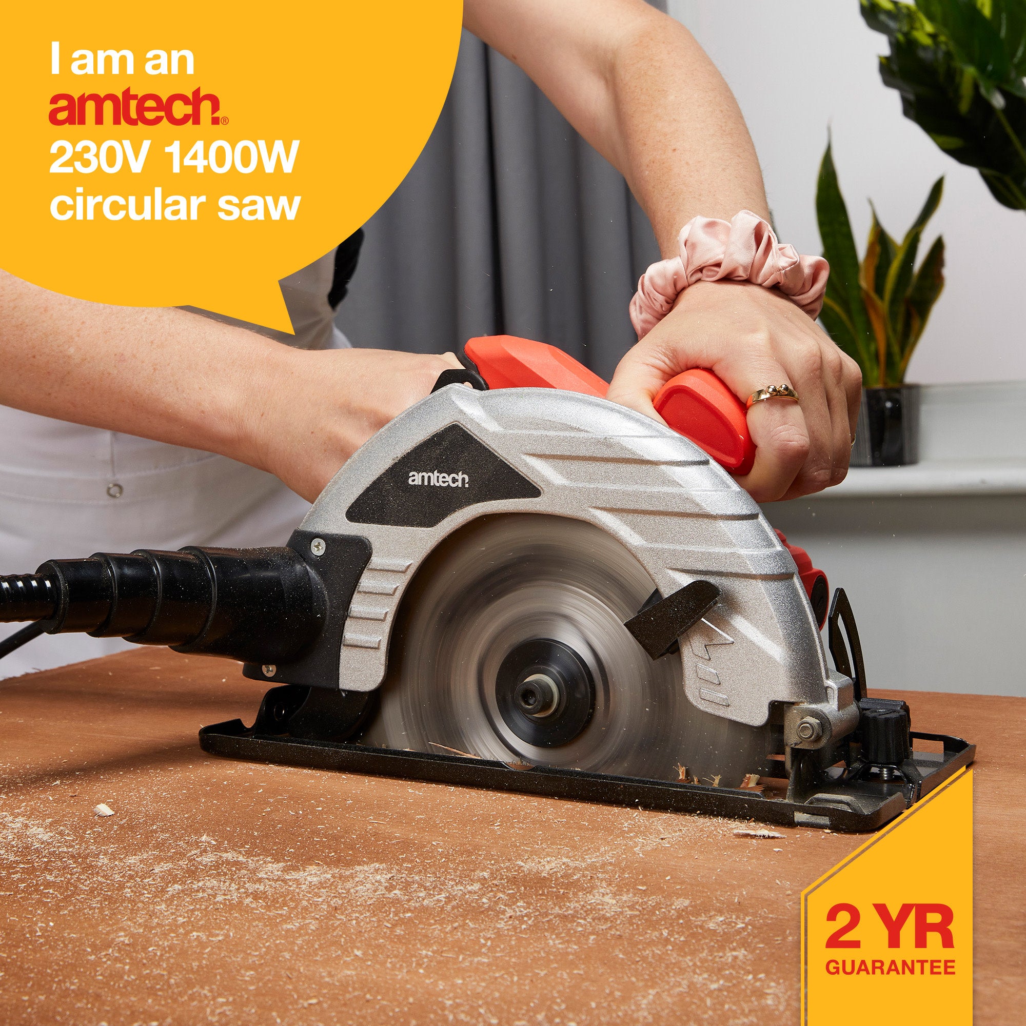 1400W 185mm Corded Circular Saw - Fallback Image