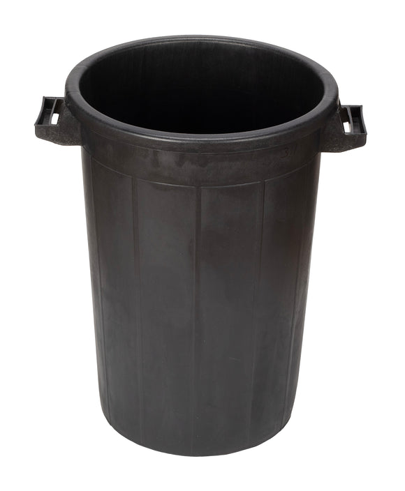 75L HEAVY DUTY BLACK BIN