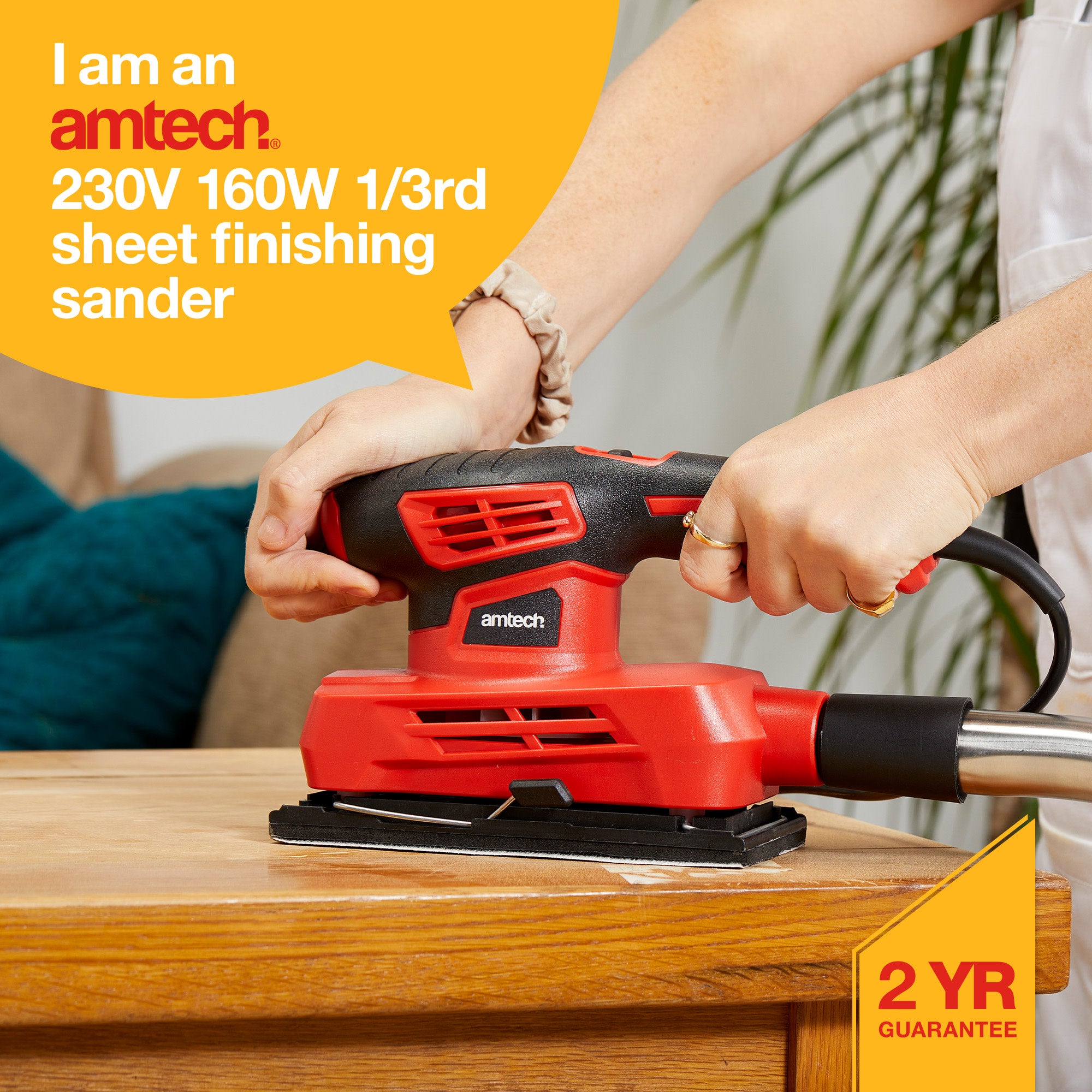 230V 160W 1/3 Sheet Finish Sander - Fallback Image