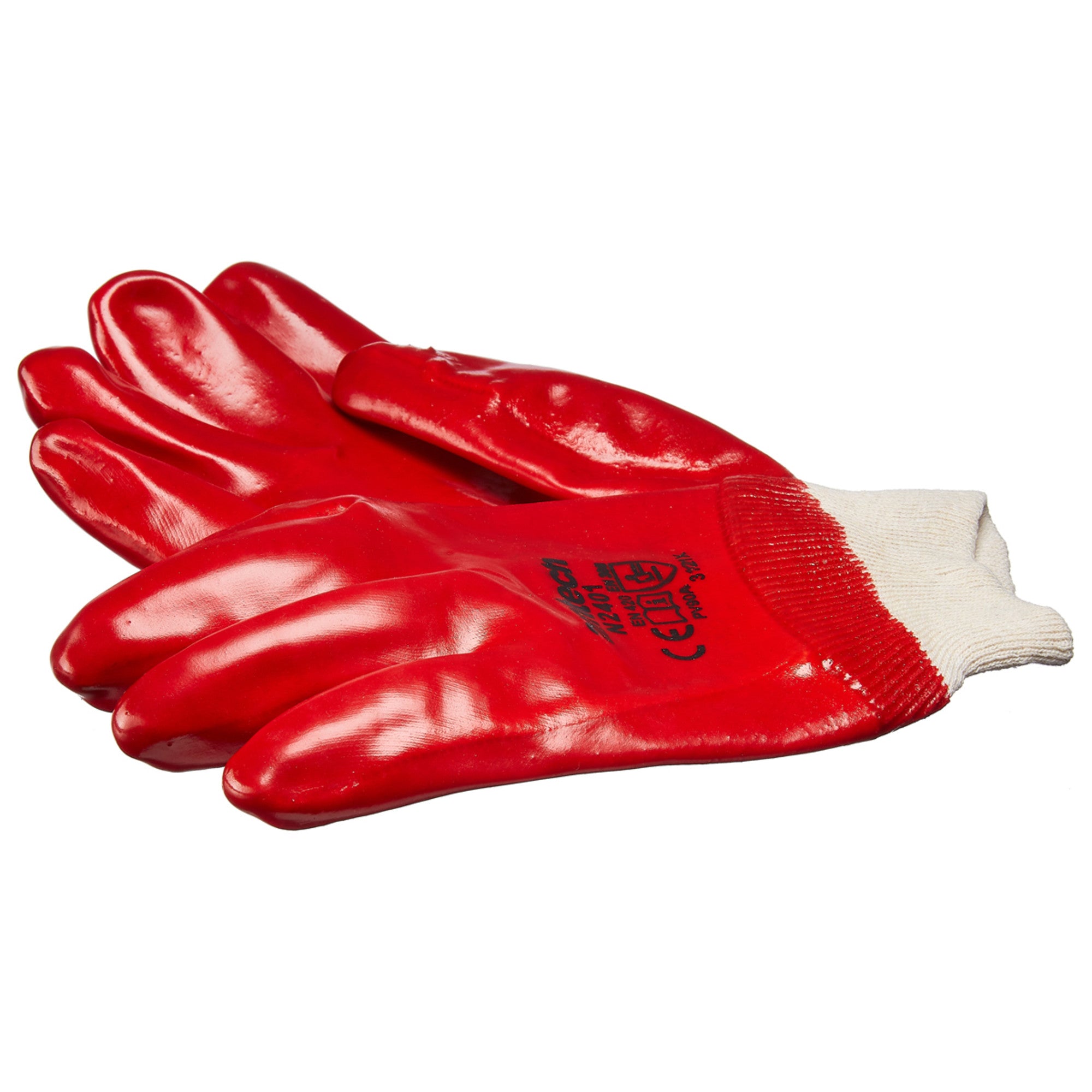 Large (Size 9) Heavy Duty Pvc Gloves - Fallback Image