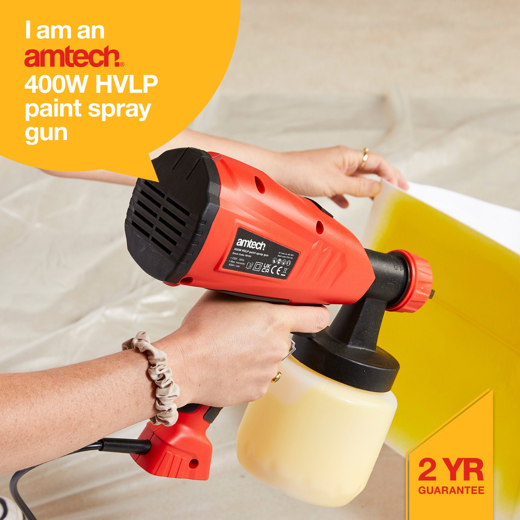 400W Hvlp Paint Spray Gun - Fallback Image