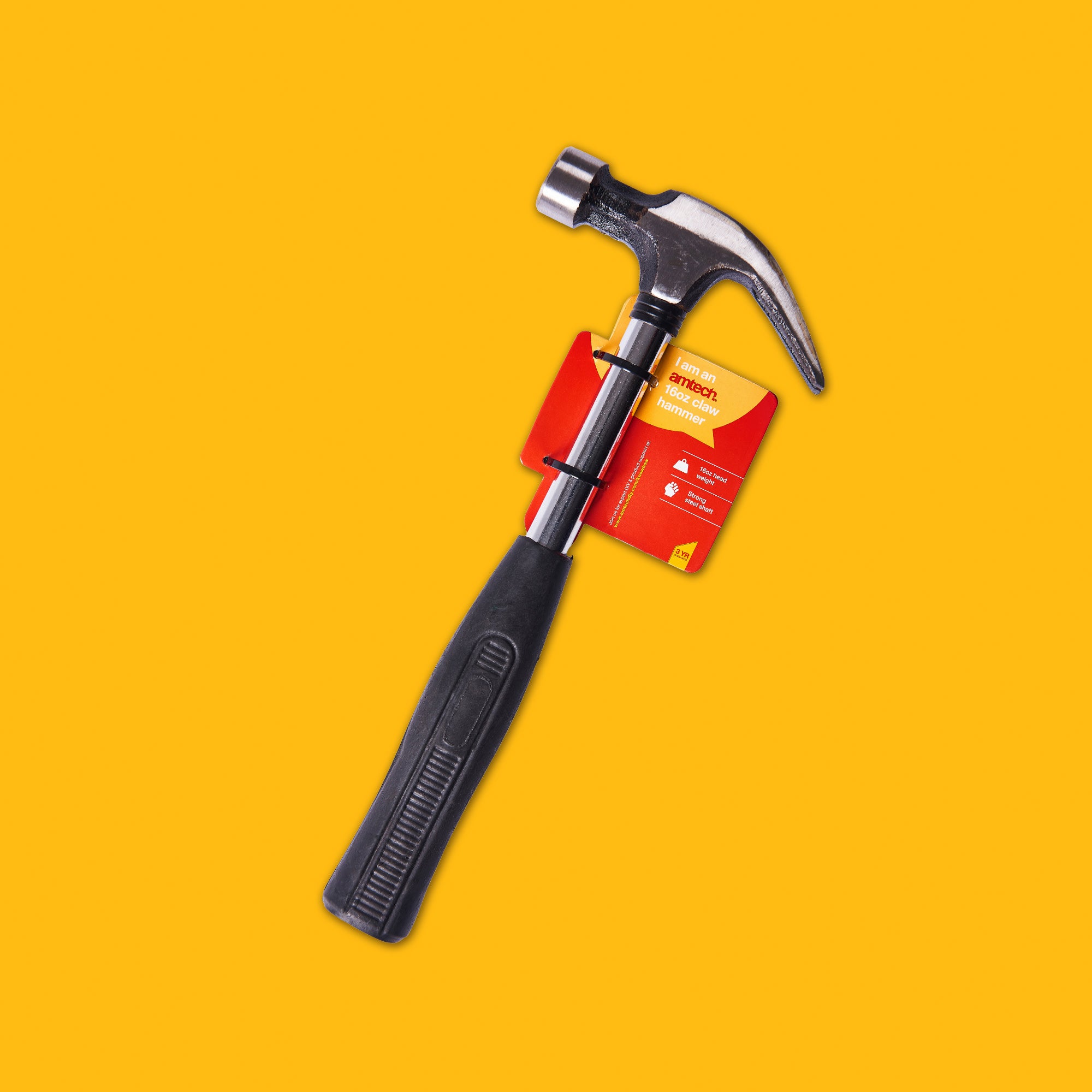 16Oz (450G) Claw Hammer With Steel Shaft - Fallback Image