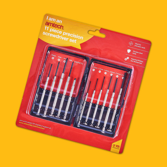 11pc PRECISION SCREWDRIVER SET