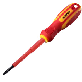 100mm Pozidriv™ Vde 1000V Electrical Screwdriver With Pz 2 Tip