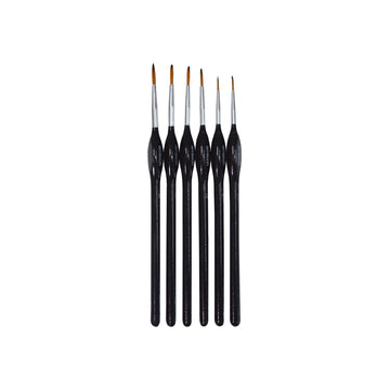 6PCS FINE DETAIL PAINT BRUSH SET