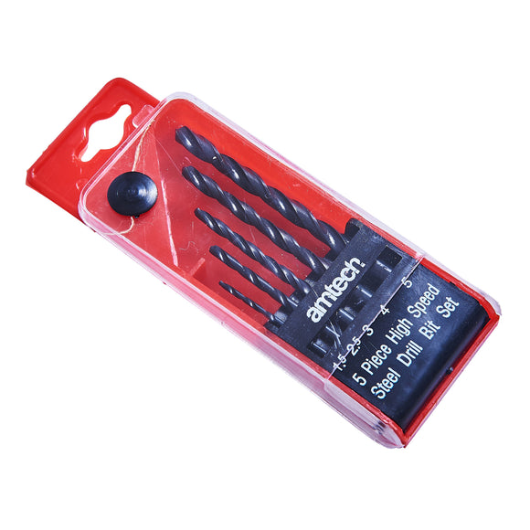 5pc HSS DRILL SET
