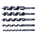 5pc AUGER BIT SET (10, 13, 19, 22, 25mm)