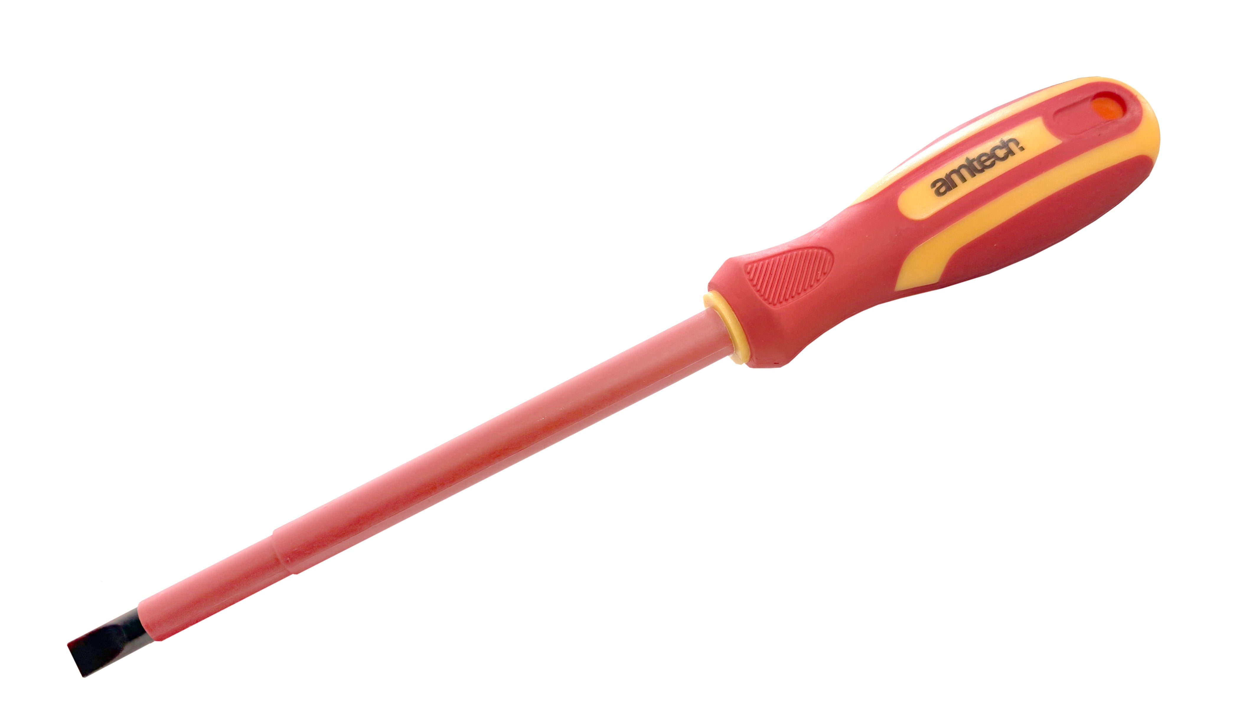 VDE Rated Insulated Screwdriver Slotted 6.5mm x 150mm - Fallback Image