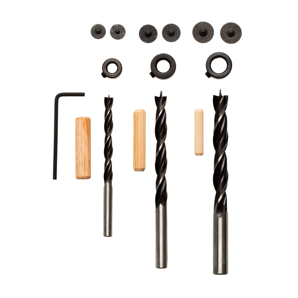 84PCS WOODWORKING DOWEL JIG KIT