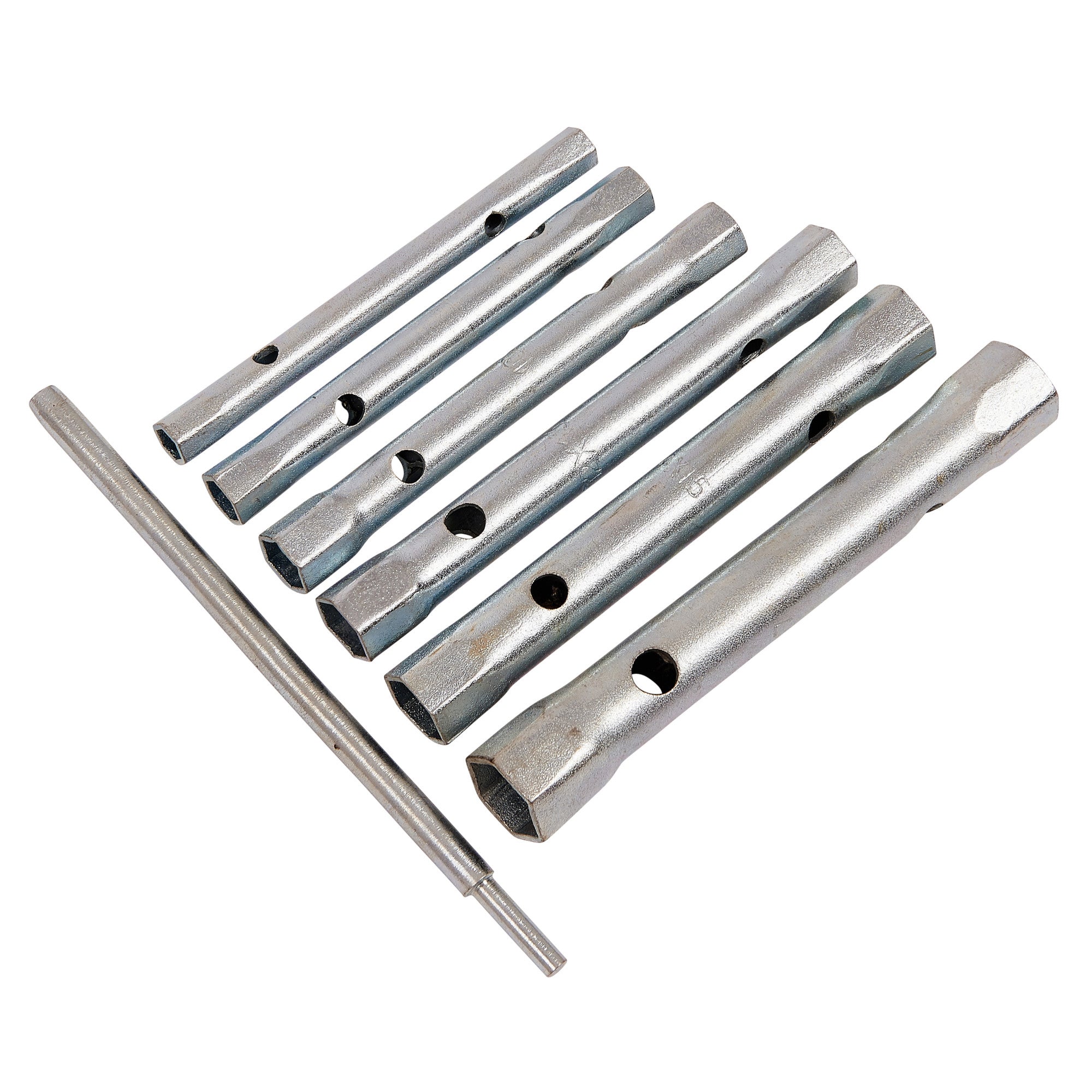 6pc BOX SPANNER & TOMMY BAR