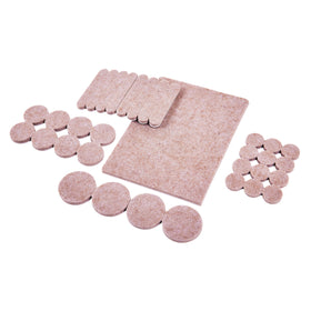 33pc SELF ADHESIVE FELT PAD SET