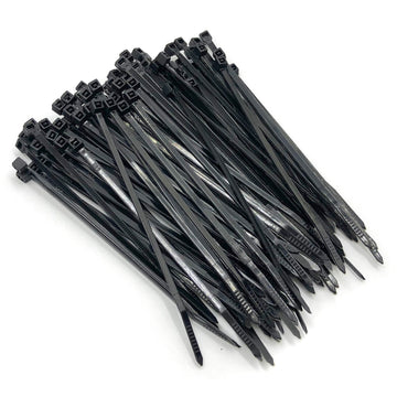 100pcs TIE WRAPS (100 x 2.5 mm) BLACK