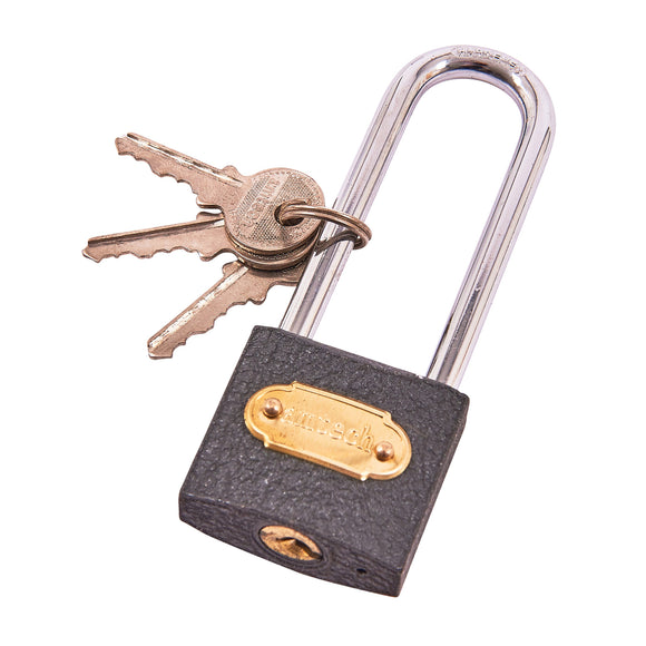 38mm LONG SHACKLE IRON PADLOCK