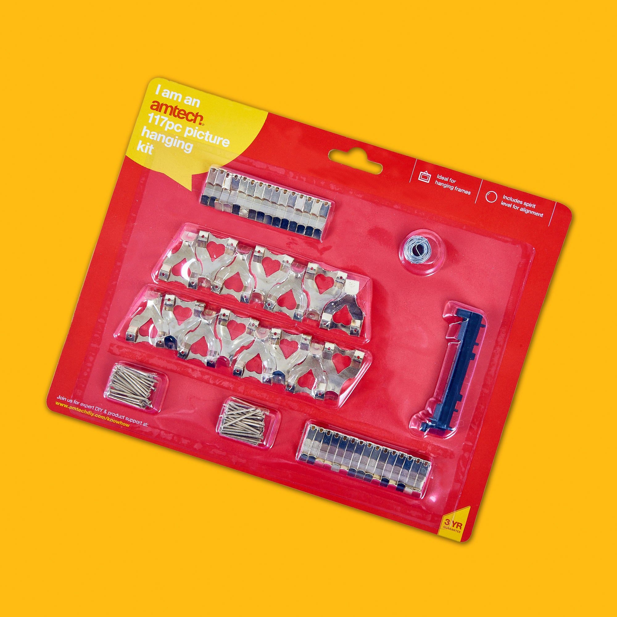 117 Piece Picture Hanging Kit - Fallback Image